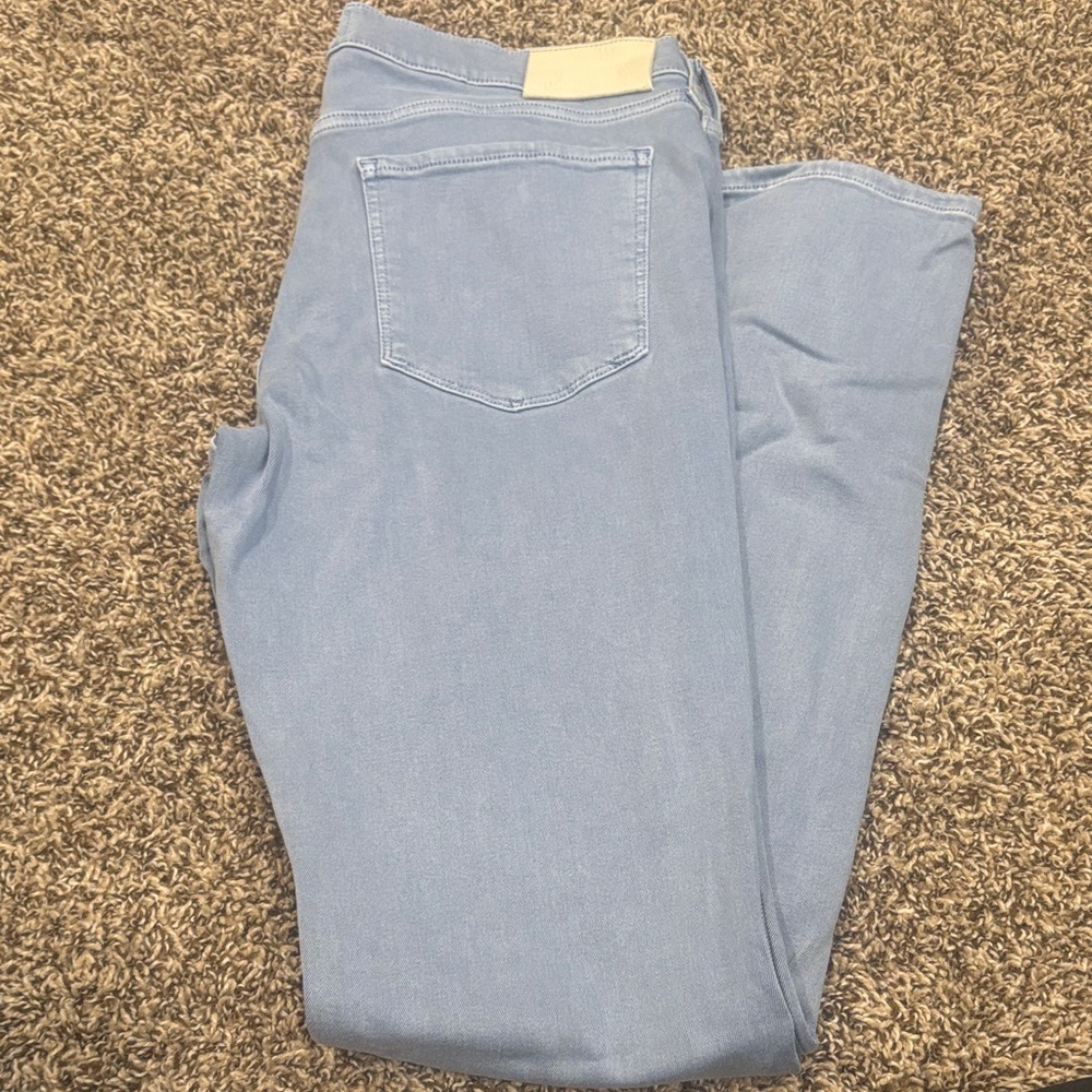 PAIGE Light Blue Men's Straight Leg Jeans